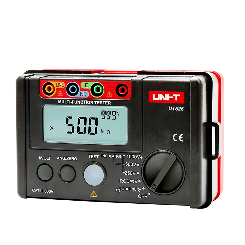 UNI-T UT526 Multifunction Electrical Meter multifunctional electrical installation tester Low battery indication