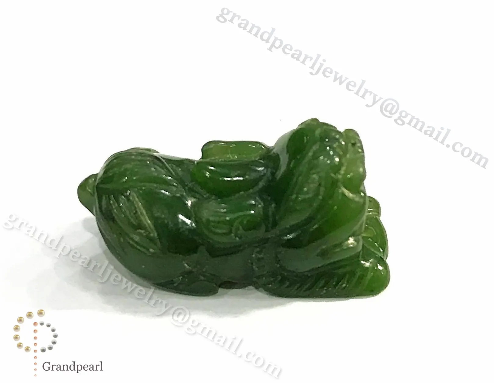 16x33mm_Animal Carvings - Genuine Canadian Nephrite Jade