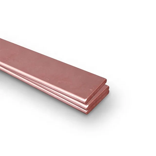 Top Quality  Factory Price C11000, C1100 99.9% Pure Copper Round Busbar Copper bars Copper scrap