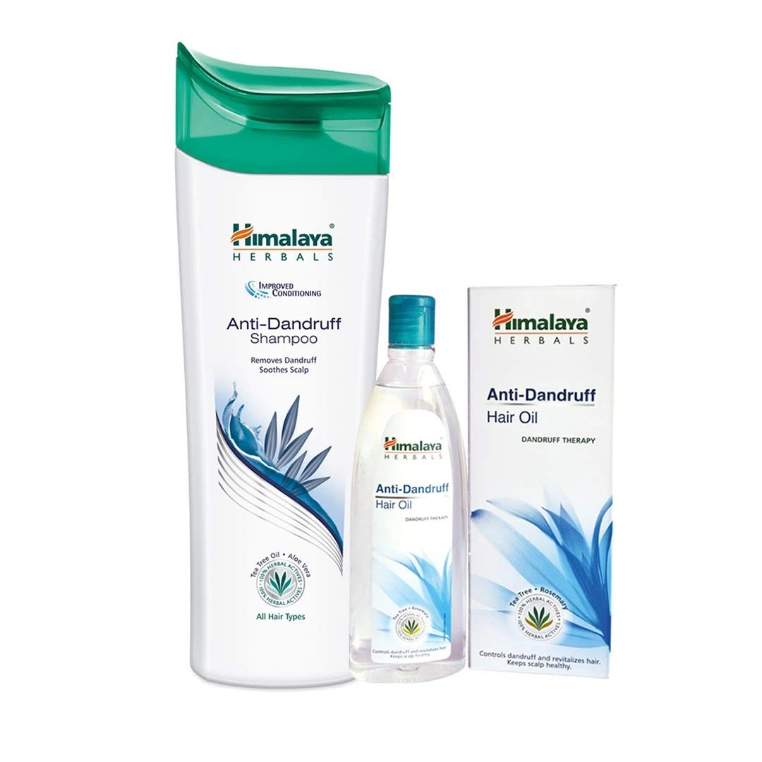 Himalaya Anti Dandruff Shampoo 80ML and Himalaya Anti Dandruff Hair Oil 100ml combo pack