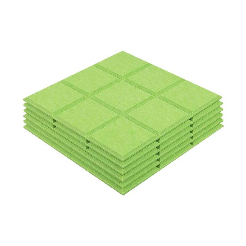 Hot Sale EN ISO 11654 100% Polyester Fiber Acoustic Panel KTV