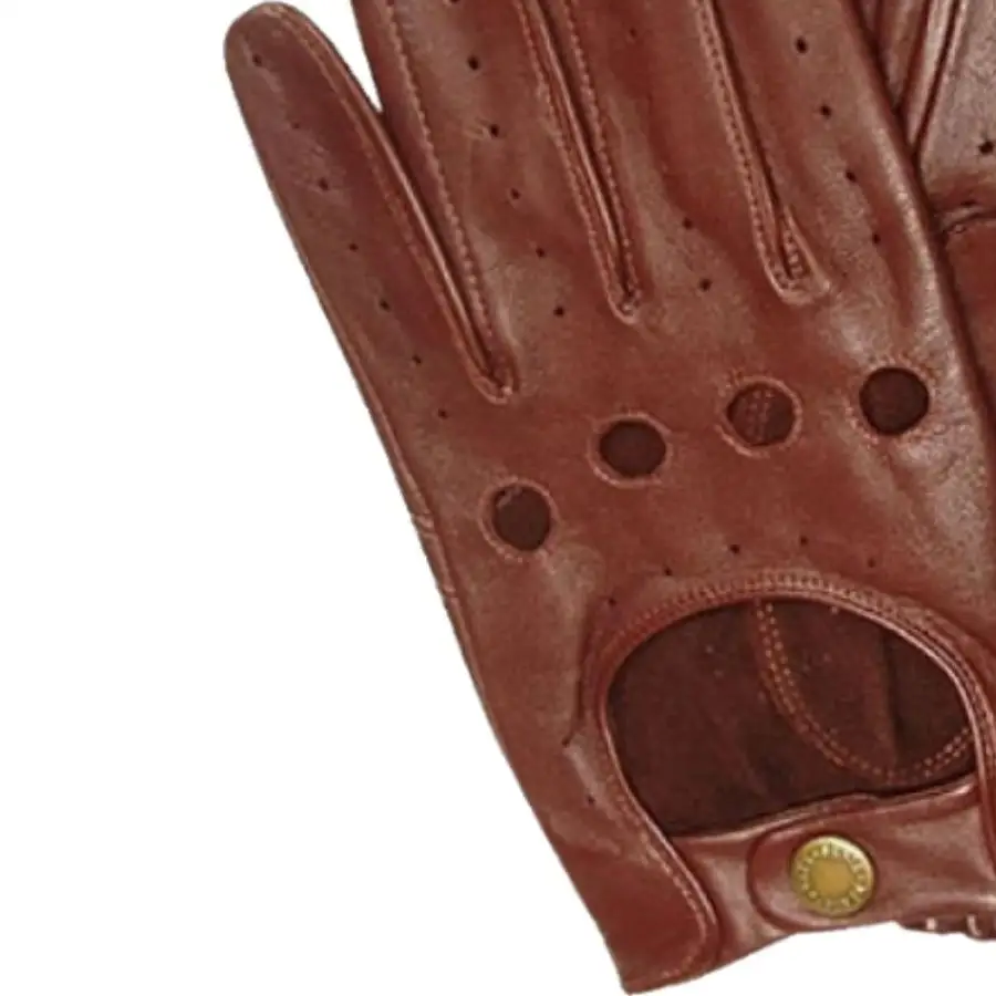 Factory Wholesale Good Quality Unlined Leather Mens Car Driving Gloves for men women