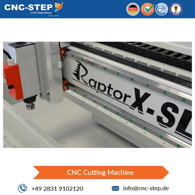 High German Quality Durable CNC Cutting Machine RaptorX-SL2200/S20