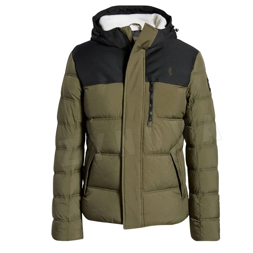 
High Quality 100% Polyester Men Blank Bubble & Puffer Jackets 