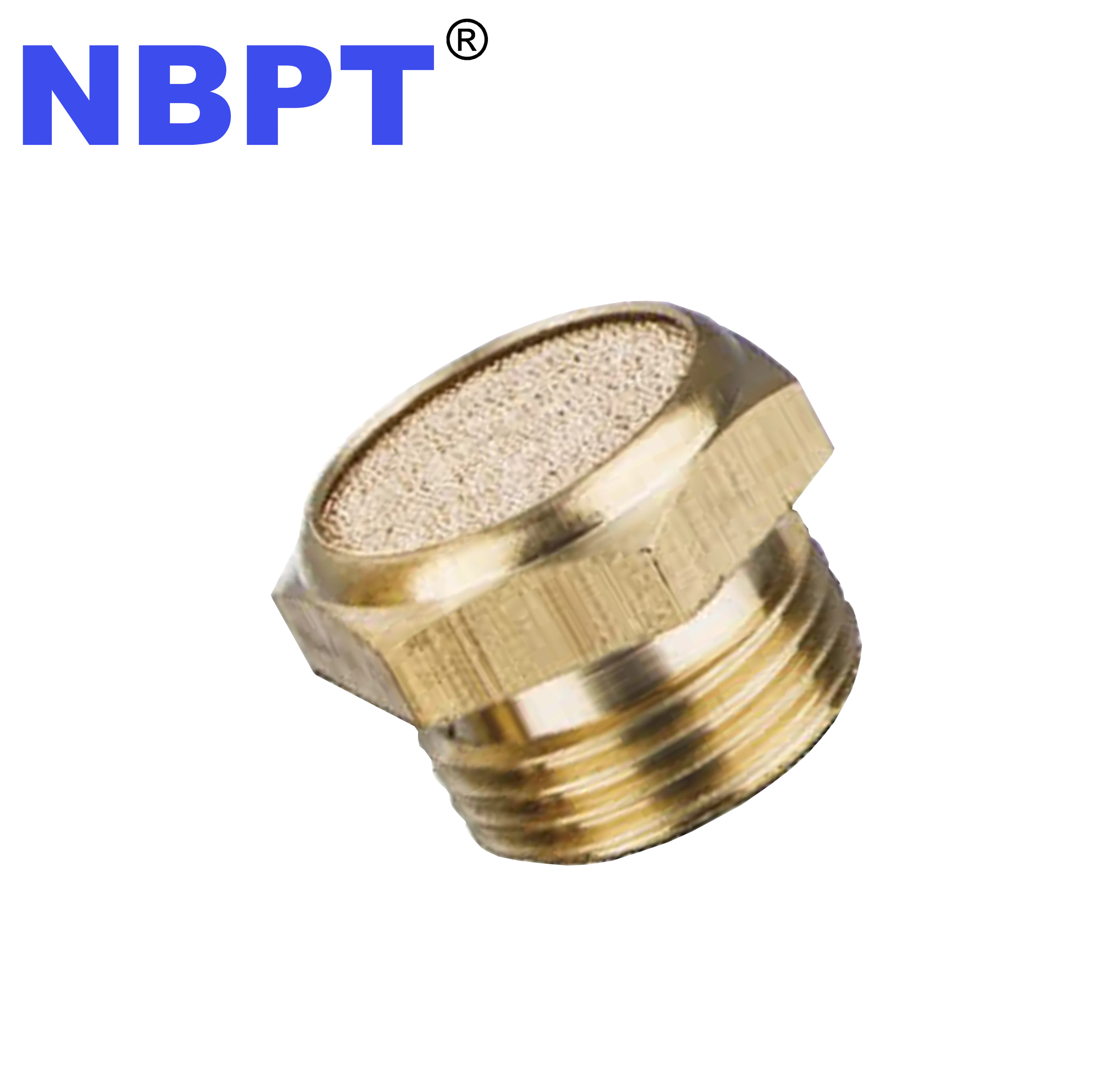 Sinter латунь низкопрофильный воздушный Сапун глушитель серии BSLM Пневматический Глушитель