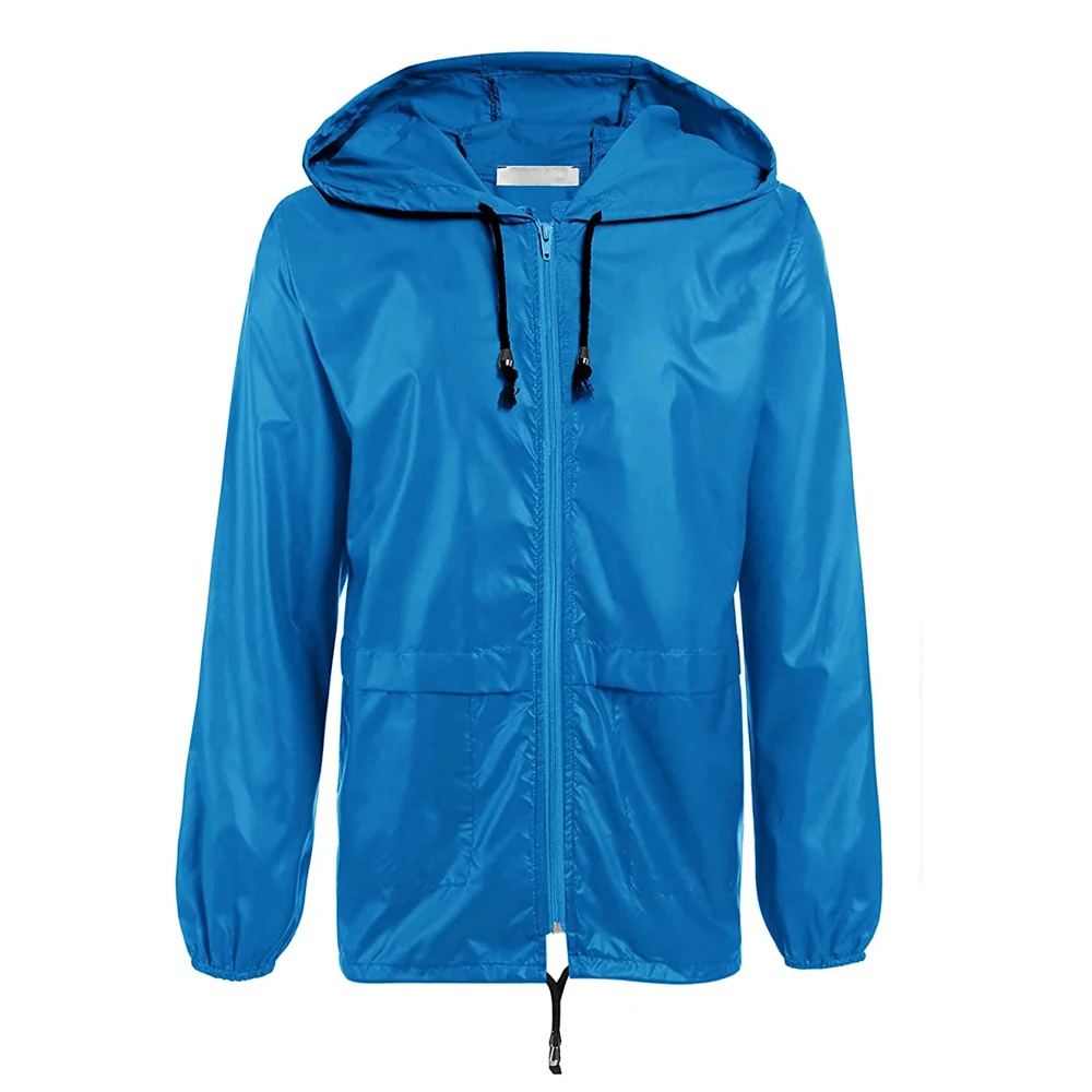 Light Weight Waterproof Raincoat Men Outdoor Sports Men Rain Jacket