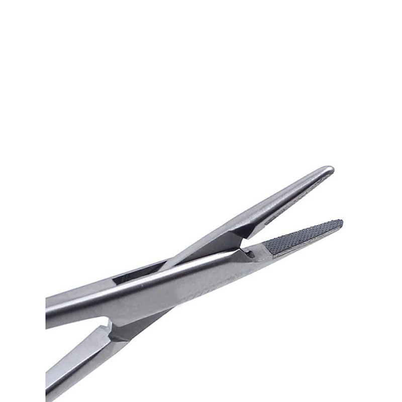  Игольчатый держатель TC с золотистой ручкой и ножницами игольчатый зажим хирургический шовный инструмент для встраивания щипцы двойной хирургии век