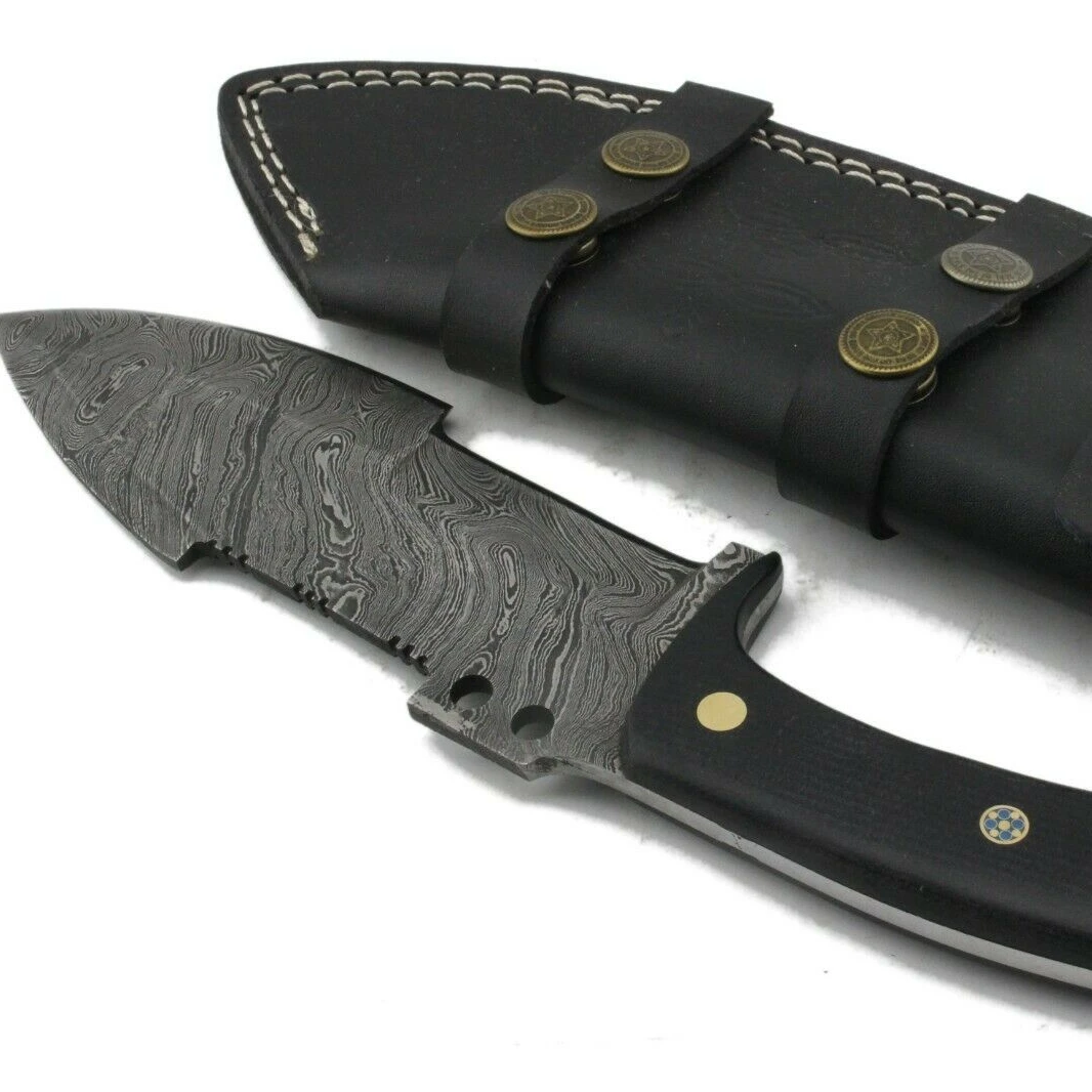 Дамасский нож ручной работы