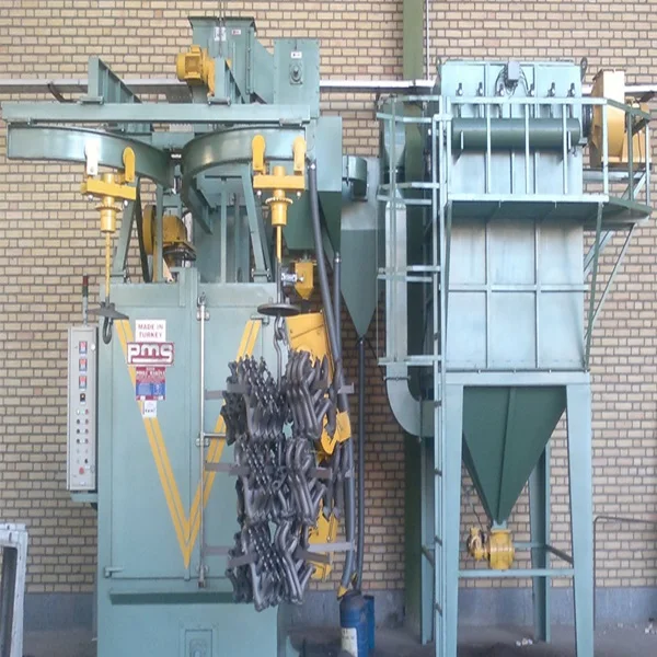 Hanger Type Shot Blasting Machines for Foundry