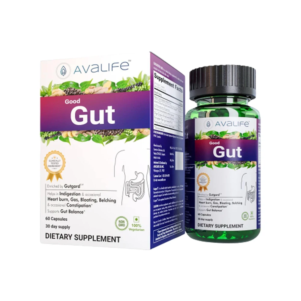 Avalife Good Gut Dietary Supplement 60 Capsules 30 Day Supply Top Selling Health Products