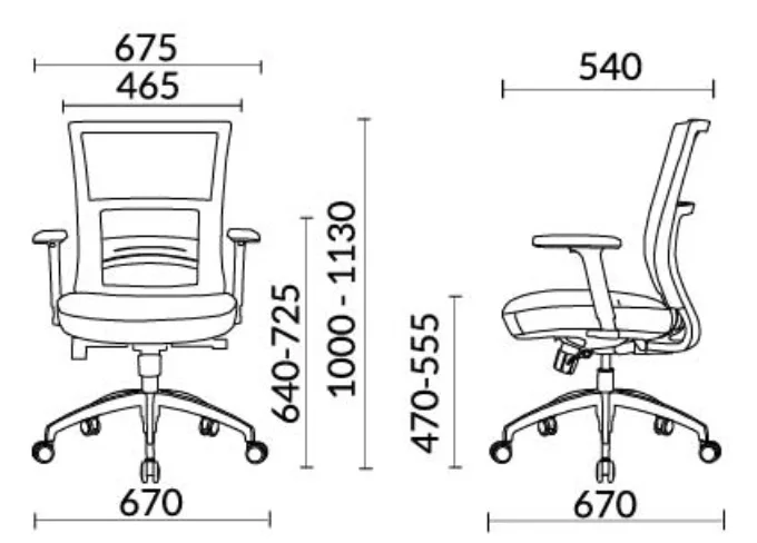 Malaysia One Stop Furniture Noa Series Mesh Low Back Office Chair Height and Armrest Adjustable for Boss Manager