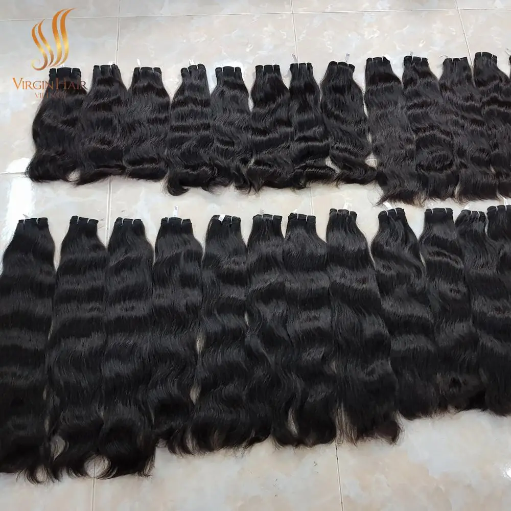[ NEW HAIR ] Hair products the best raw wavy natural cuticle aligned hair vendor manufacturer