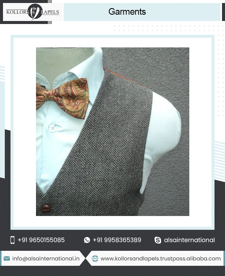 Mens Waistcoat High Visibility Waistcoat Custom Casual Men Waistcoat