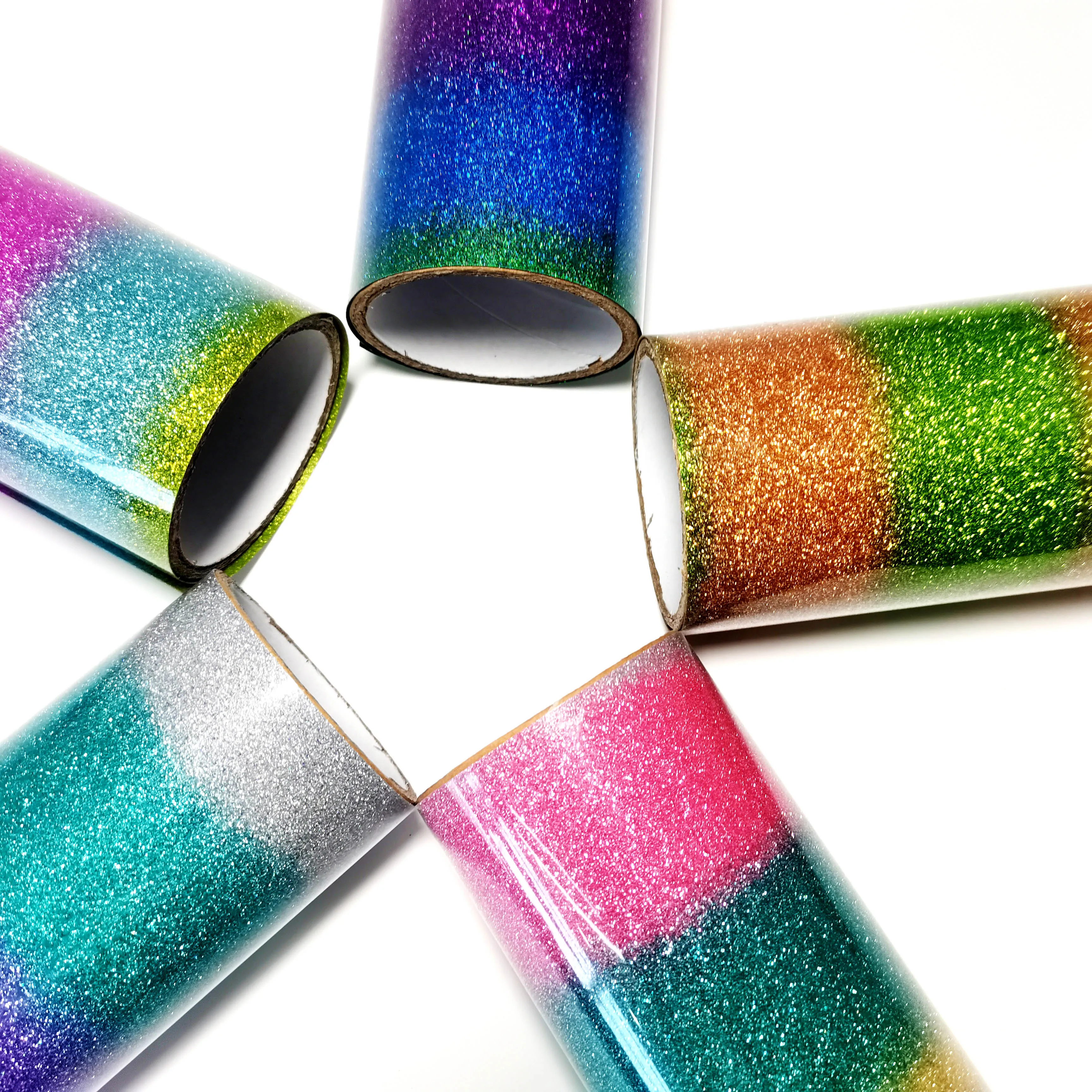 flex glitter heat transfer htv vinyl paper design rolls bundle for wholesaler