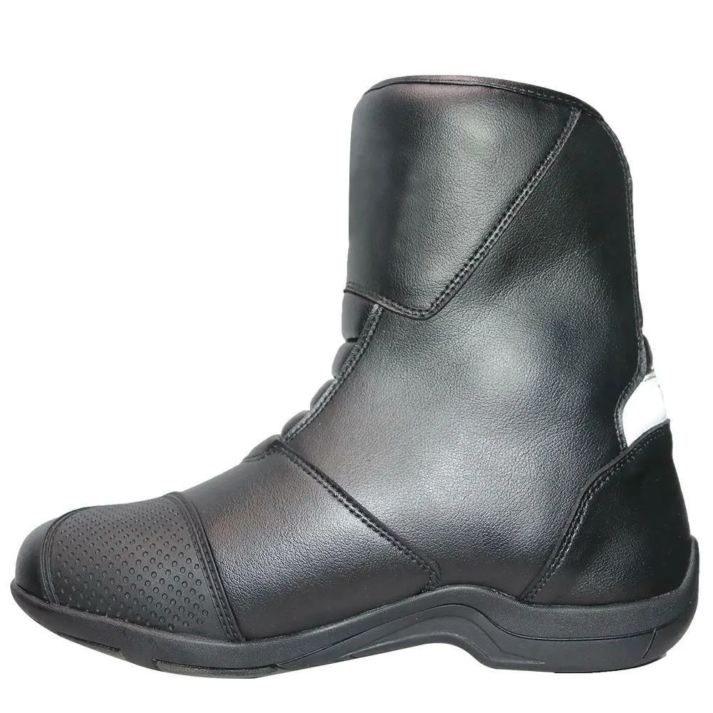 Мотоциклетные туристические ботинки античный дизайн уличные сапоги для верховой езды Водонепроницаемые мотоциклетные ботинки