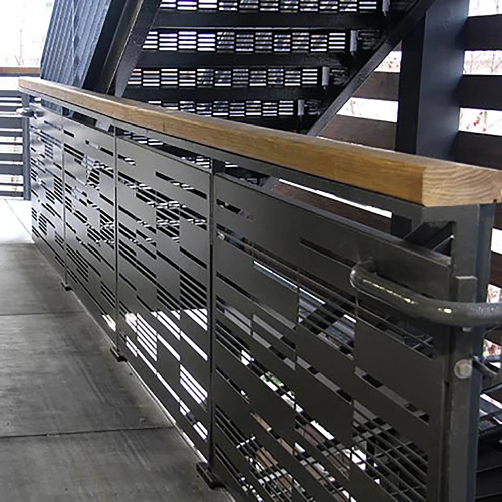 Высокое качество профессиональный производитель Декор CNC лазерная резка нержавеющая сталь поручни для