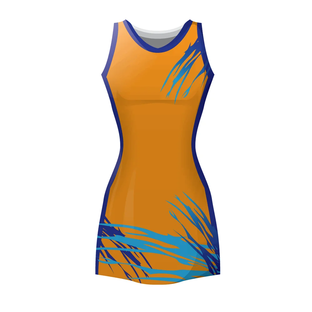 2024 Высококачественная униформа для нетбола дышащая женская без рукавов