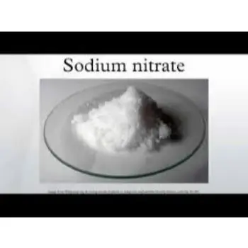 
sodium nitrate 