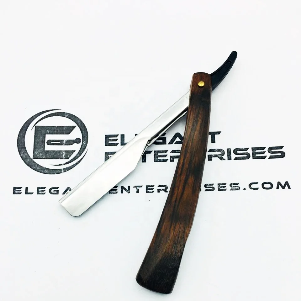 
pakka wooden handel barber razor/sliding bar barber razor 