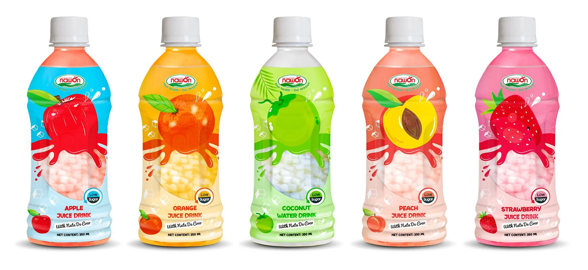 350ml NAWON Organic Nata PET Bottle Vietnam Coconut Juice Fruit & Vegetable Juice Tamarind Fruit Juice Drink 10 % Purity 1 Kg