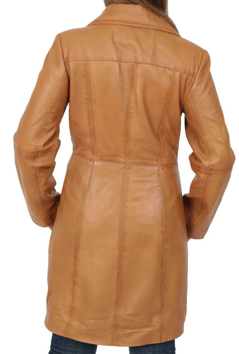 
Genuine Leather Coat For Women 
