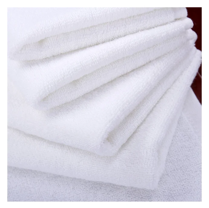 Белое хлопковое одноразовое полотенце для лица отеля ресторана