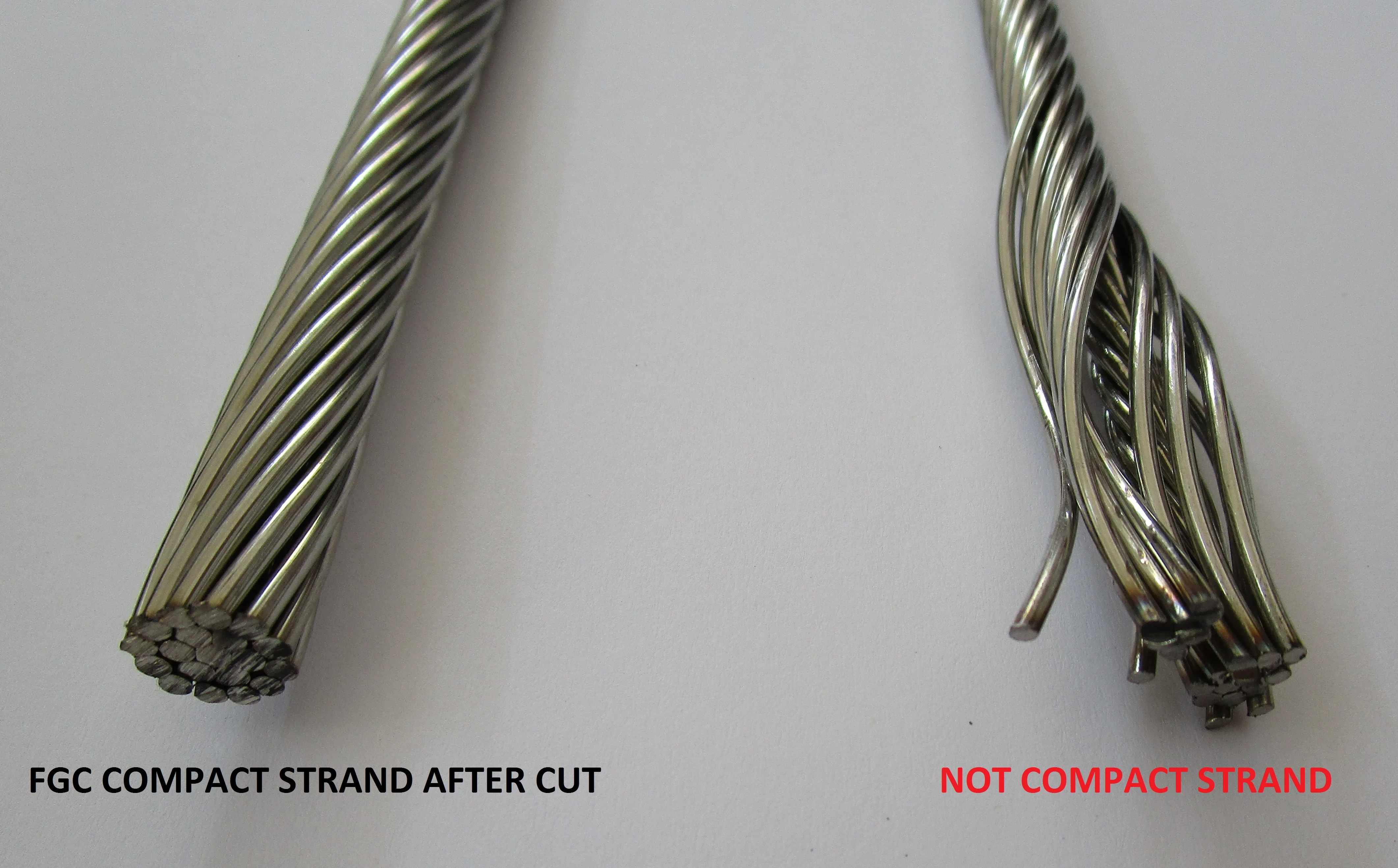 Top quality Italian steel strands for stockbridge dampers