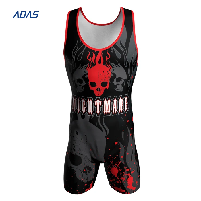 Youth Customized Design Wrestling Suit Paypal Accepted