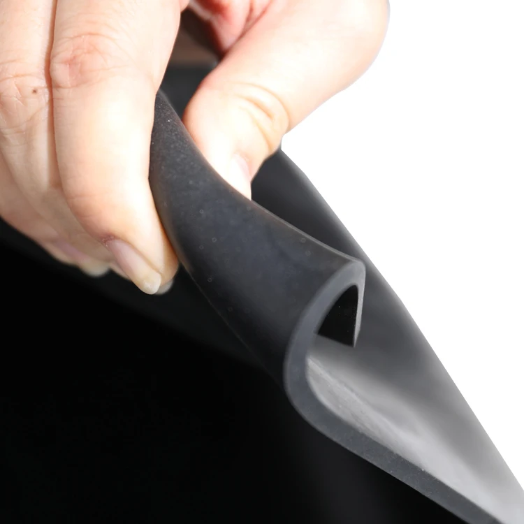 Оптовая продажа, промышленный плоский черный резиновый лист, вулканизированный резиновый пол 2 мм 3 мм