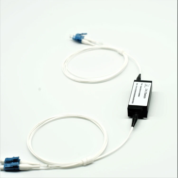 
Optical Switch 1x2 1510-1610nm LC/UPC 900um Optical Switch Module 