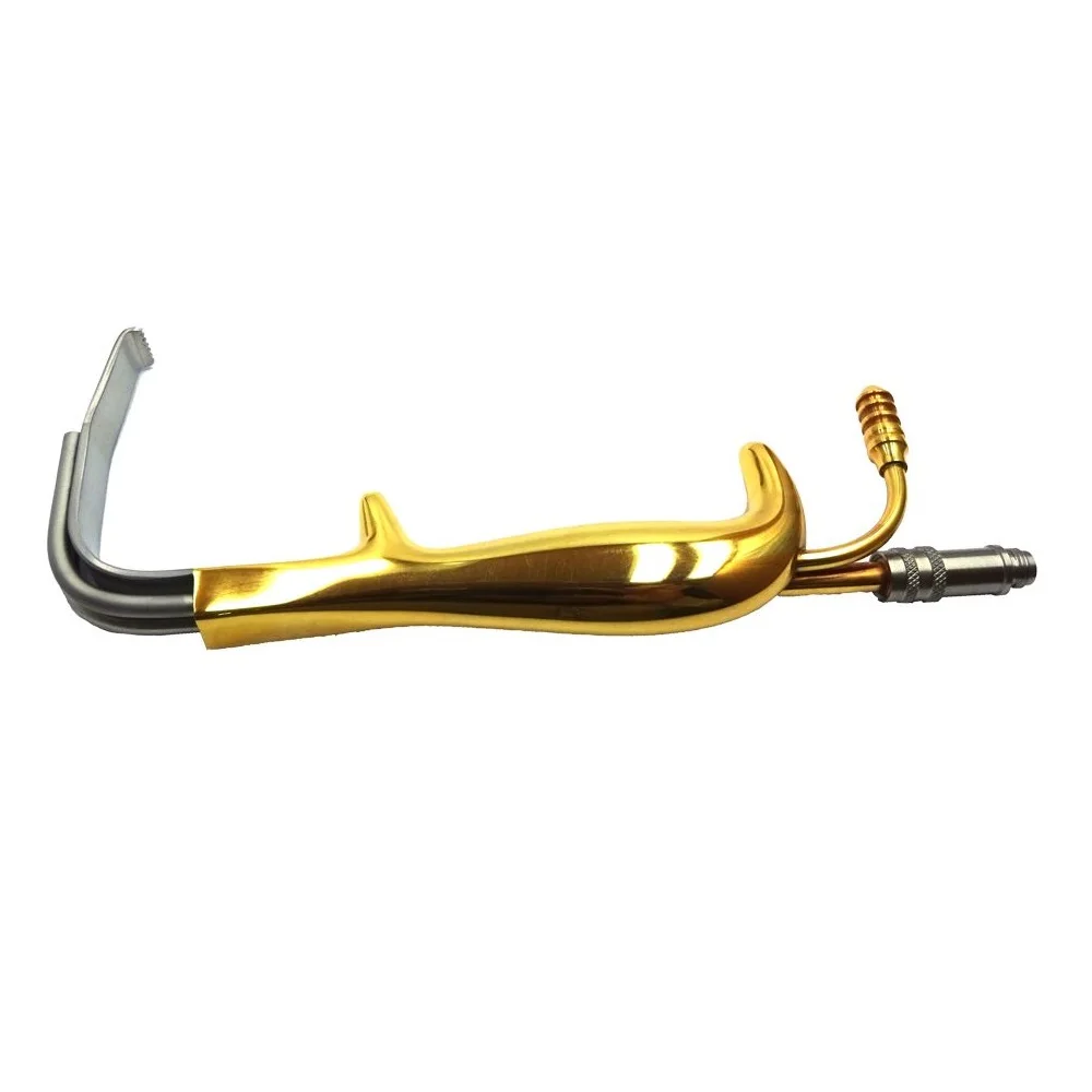 Волоконно-оптический легкий Ретрактор Tebbetts, пластиковый хирургический Ретрактор для увеличения груди и зубов