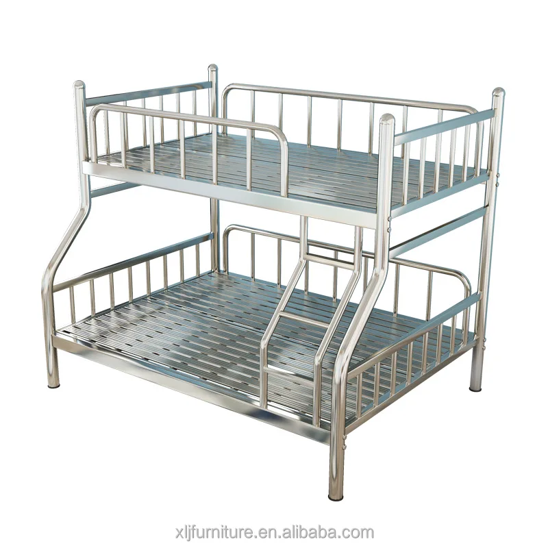 Factory wholesale customization bunk beds kids bunk bed with safe ladder protective barrier