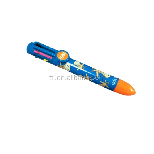 
Multi-color plastic ball point jumbo pen with OEM printing pen 