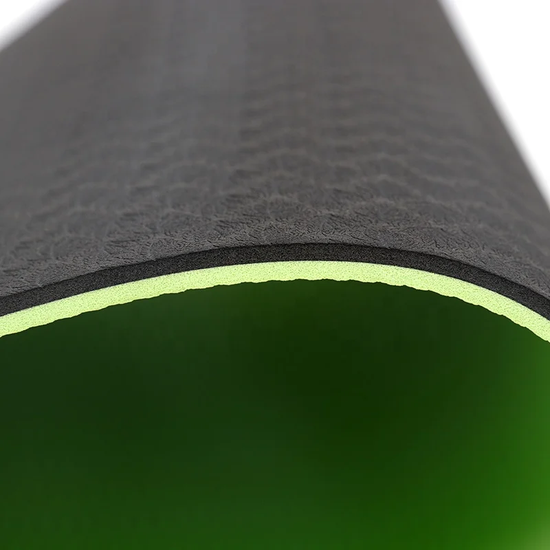 High Quality Anti Slip TPE 6mm Environmental Friendly Custom Printing Yoga Mat