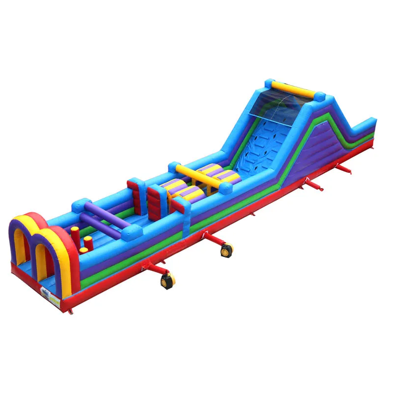 Kids Land Obstacle Course Factory OEM Inflatable Obstacle Course Adult Children