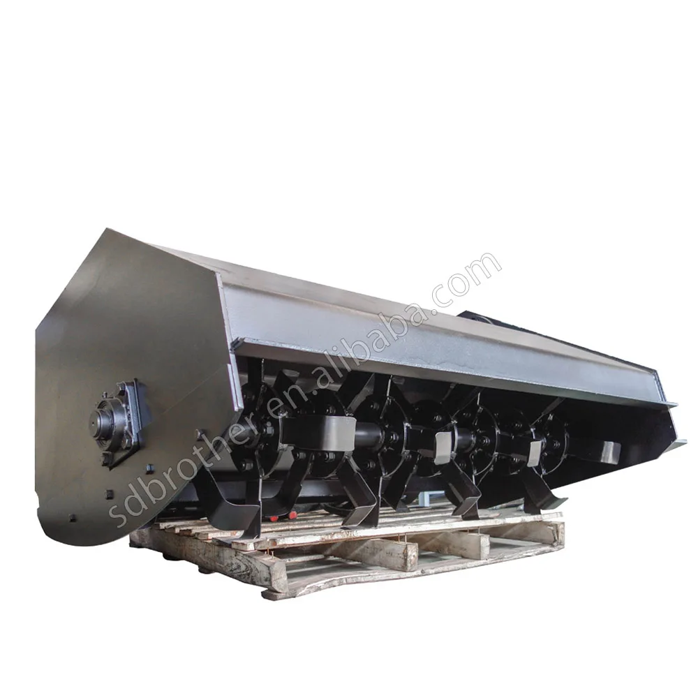 hydraulic rotary tiller skid steer mounted