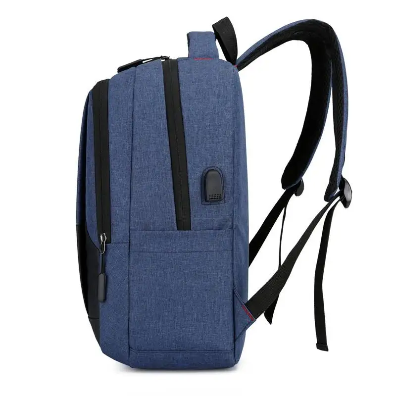 Customized Logo Durable Men Fashion backpack Teens Travel Business Laptop Backpack Bag USB Port School Bag For Boys Backpack