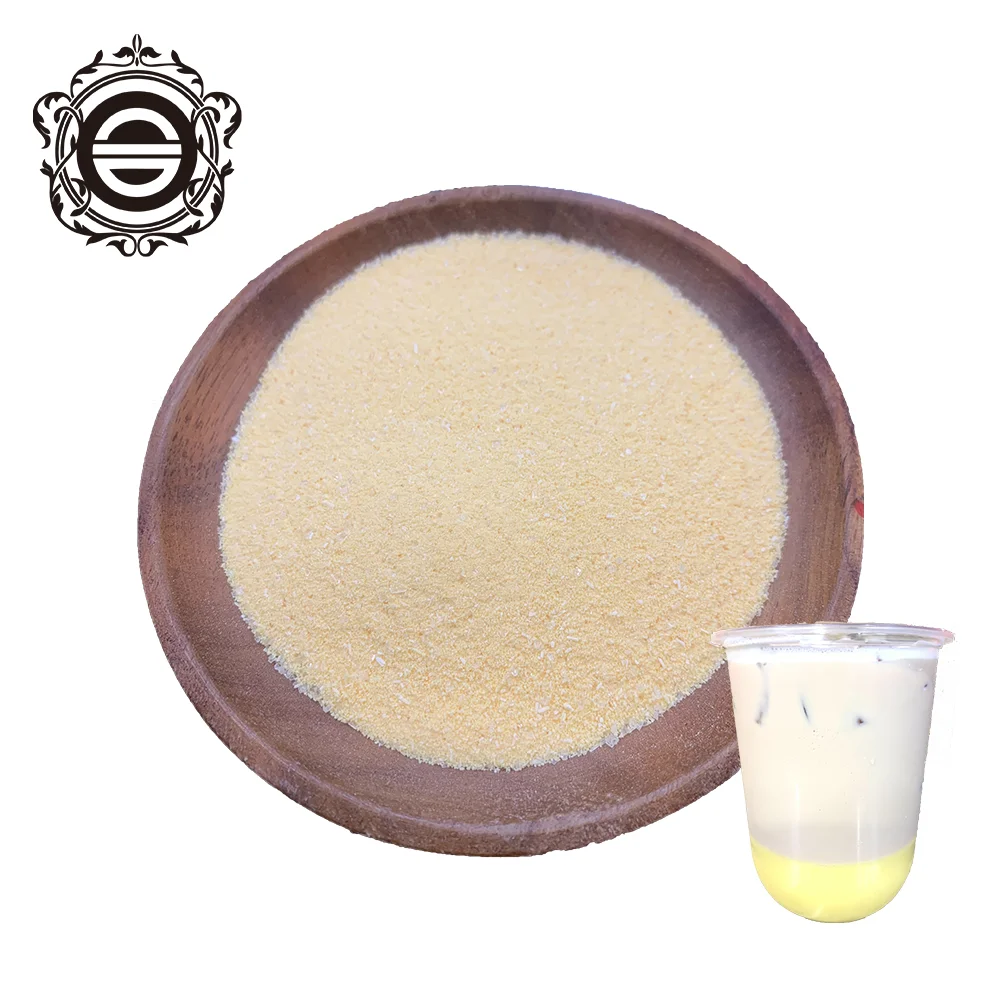 Bubble Milk Tea Raw Materials Topping for Egg Pudding Powder