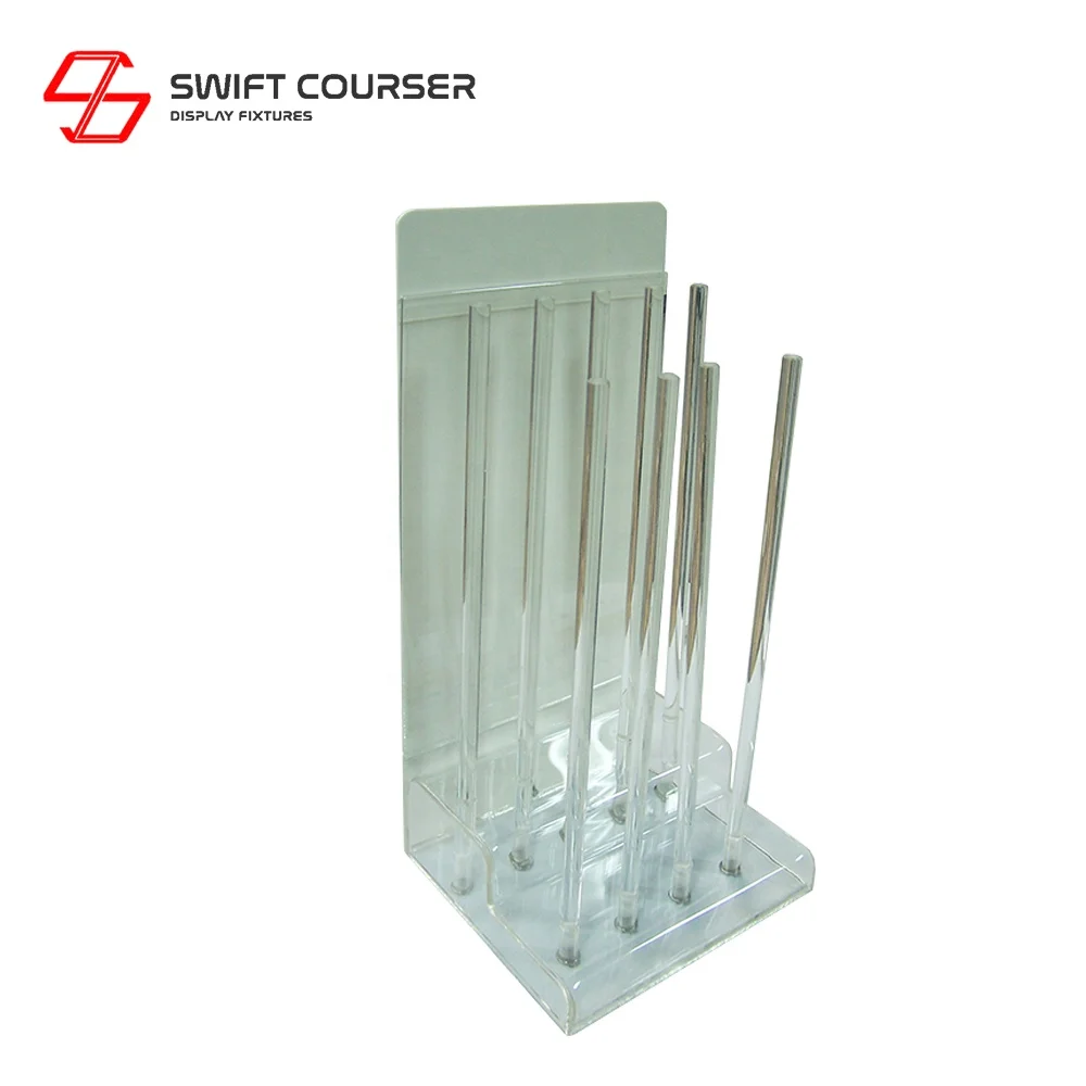 Promotion custom brand nine assembly golf club grip display rack