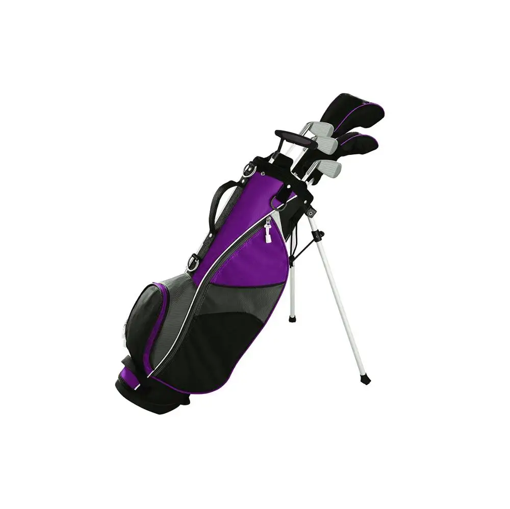 
Premium cow leather umbrella holder stand golf bag 