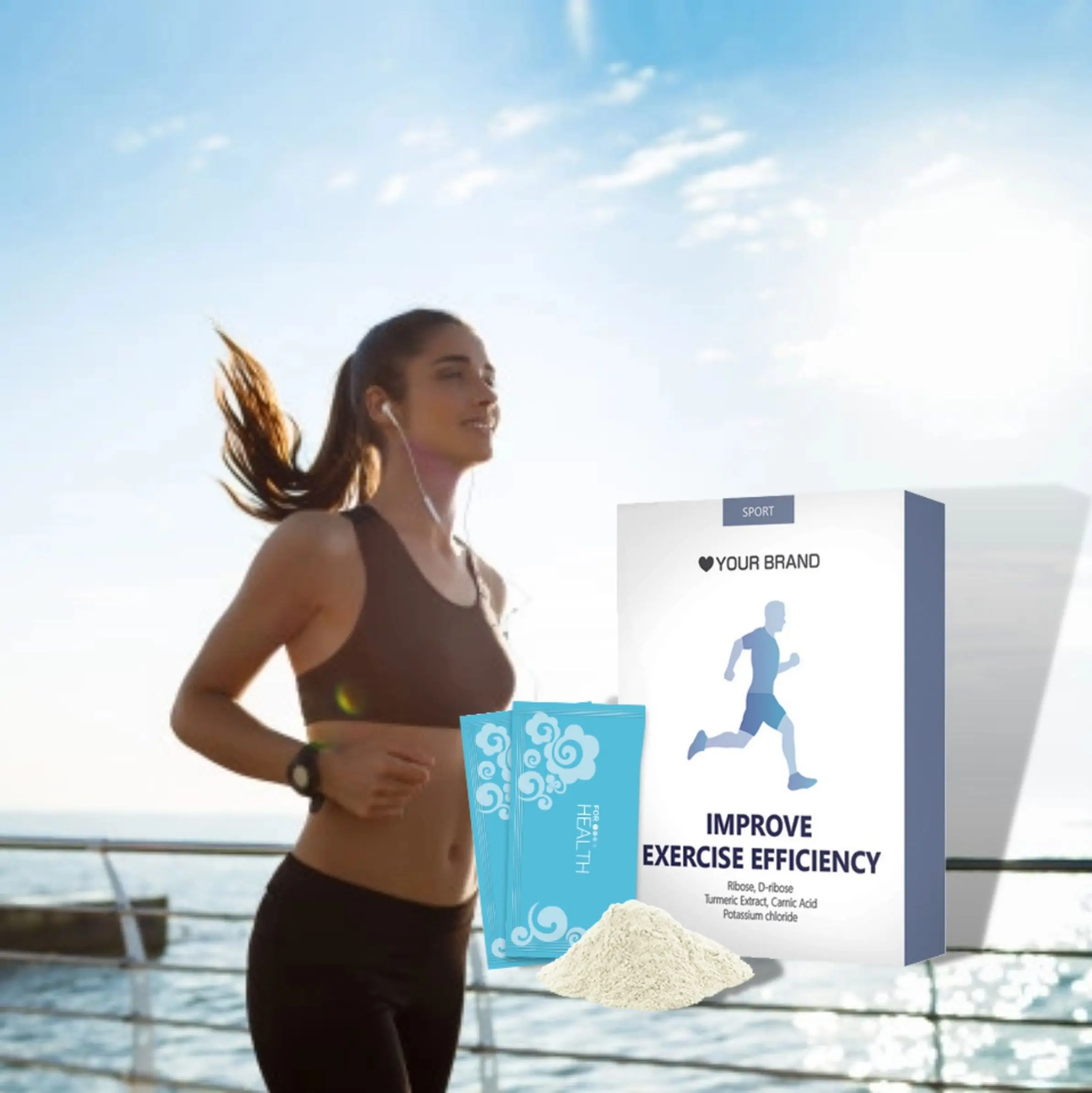 Nutritional Body Building Sport Support BCAA Supplement