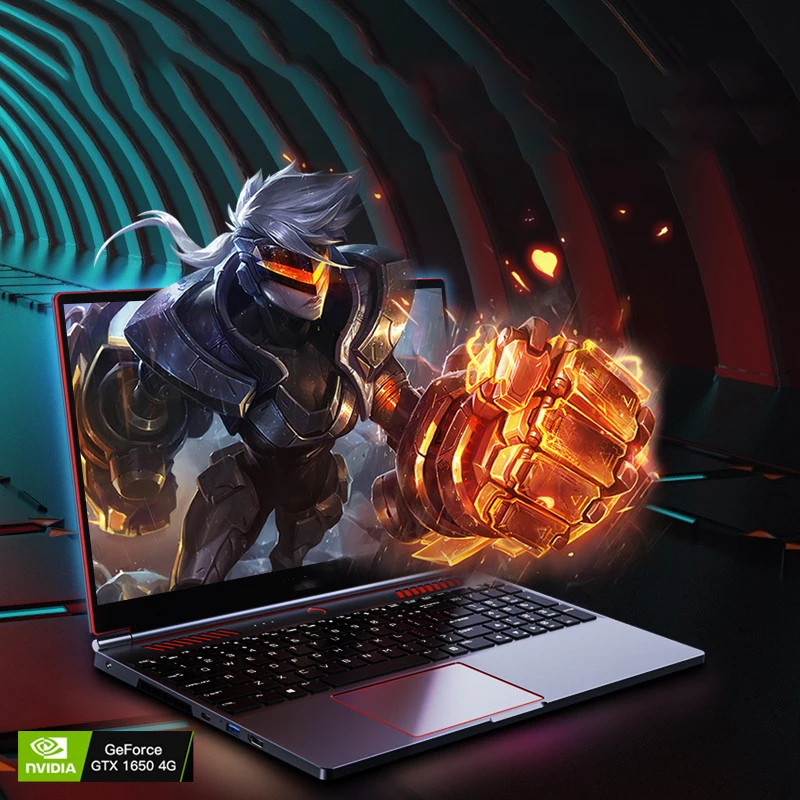 Gaming Laptop 16 inch Notebook 1920x1080 IPS i9-9880H GTX1650 Computer Win10 PC 8/16/32GB DDR4 512GB/1TB SSD Laptops Customized