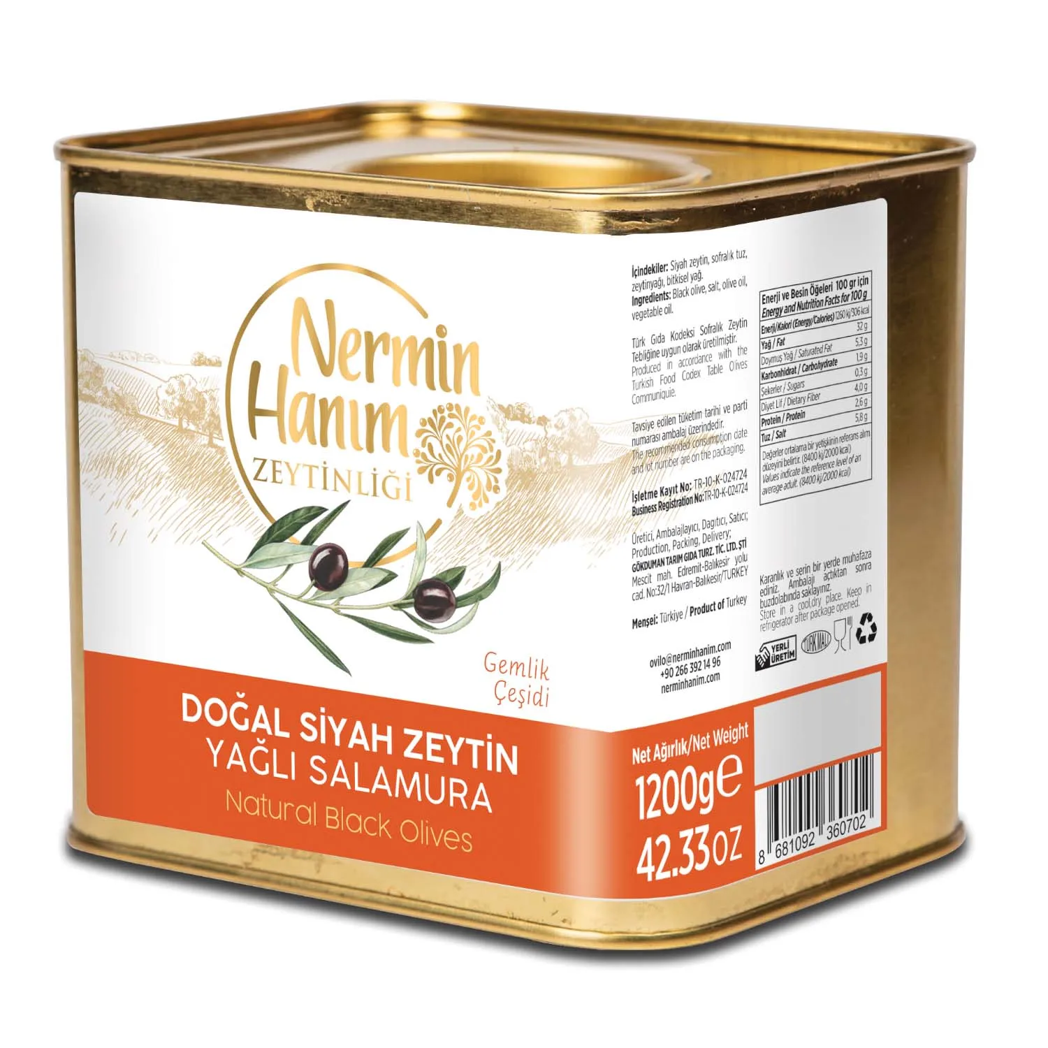 Delicious and Healthy 100% Organic Black Olives for Breakfasts