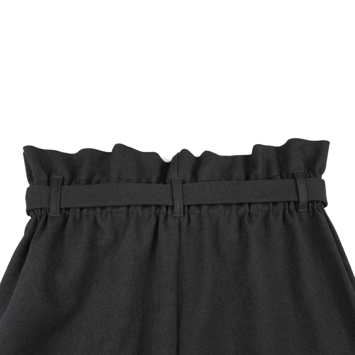 Отличное соотношение цены и качества женские черные широкие брюки с поясом