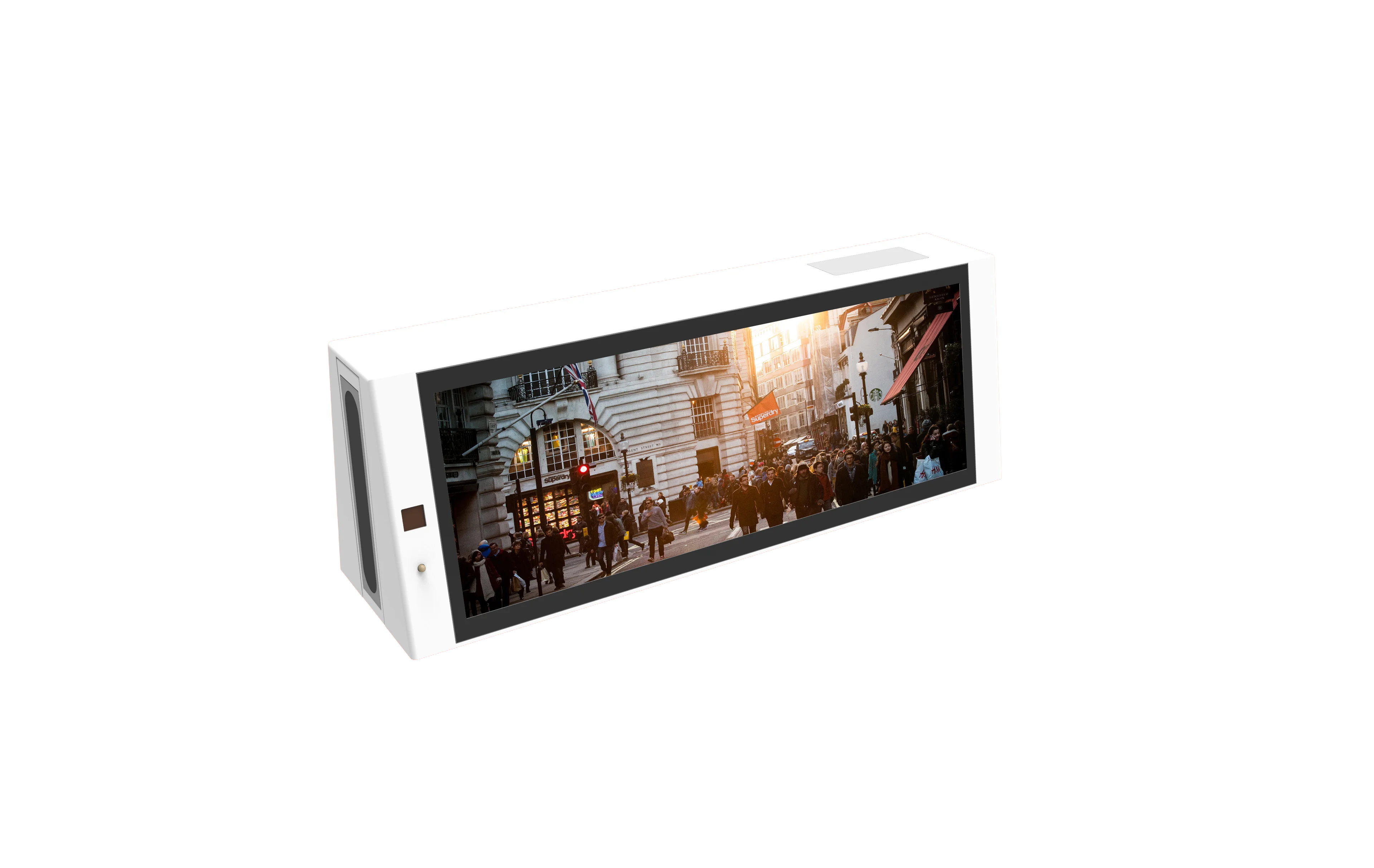 Программируемый 2 4G/5G Wifi наружный 885*255 знак такси светодиодный дисплей/рекламный экран для автомобиля