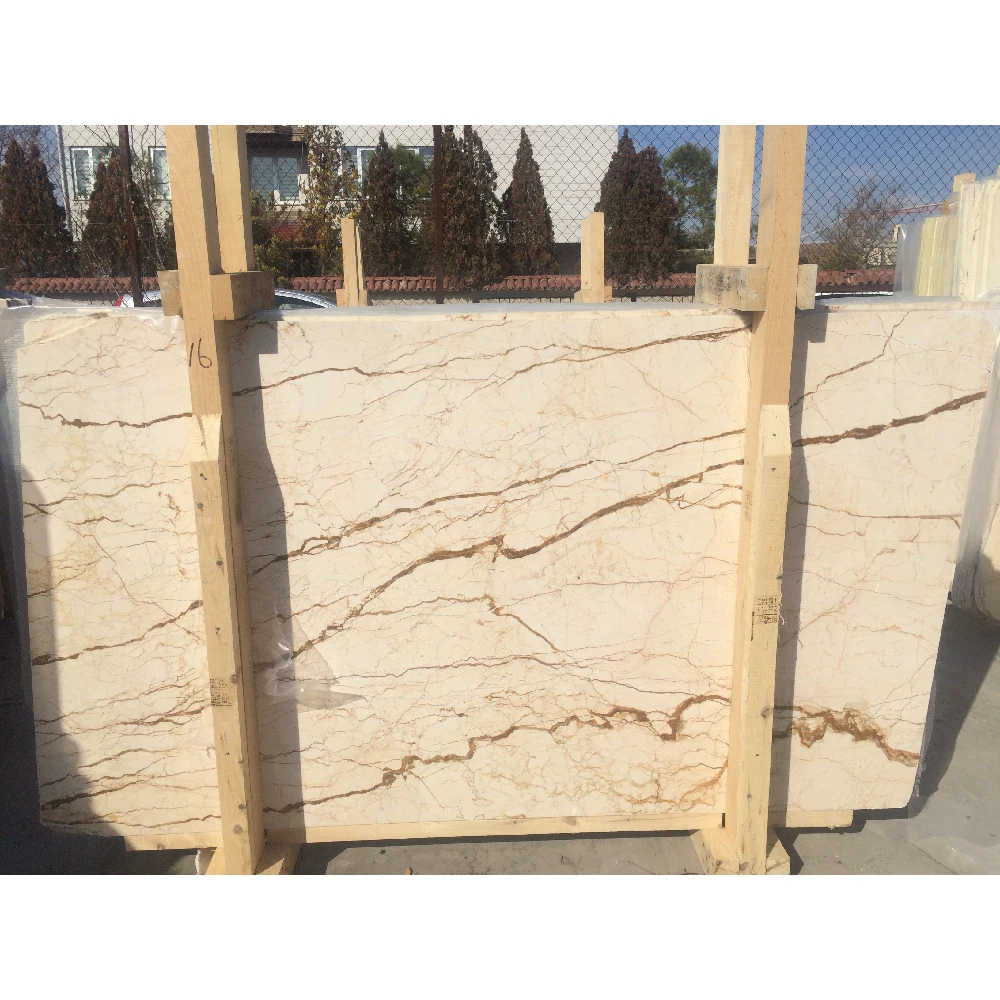 2023 Sofita Beige Marble Slab Floor and Wall Outdoor and Indoor Construction Projects Premium Stone Made in Turkey CEM-SLB-30