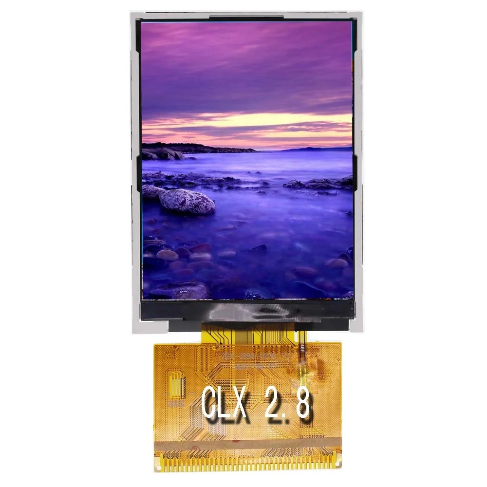 
2.8 inch TFT 240x320 RGB 37pin LCD DISPLAY SCREEN MODULE 