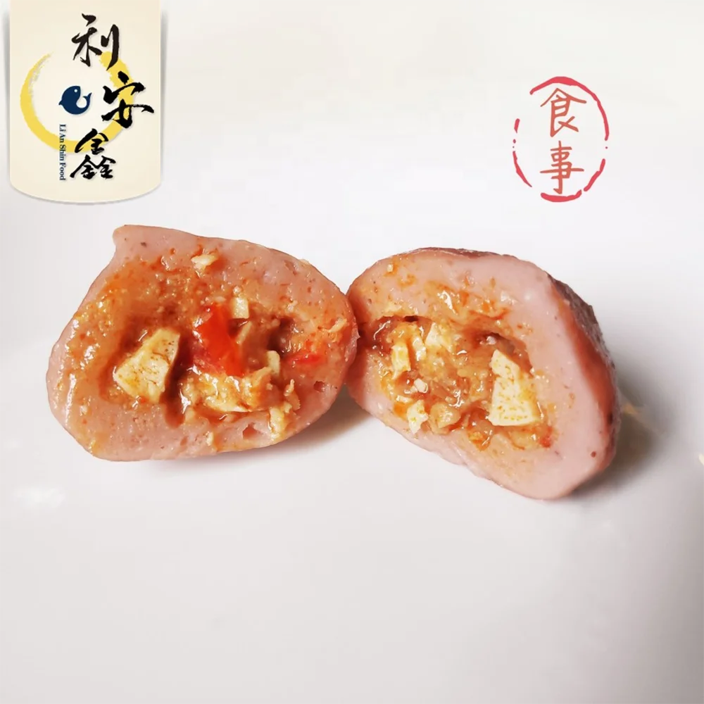 Тайваньский знаменитый вкусный острая рыболовный мяч тофу от Li An