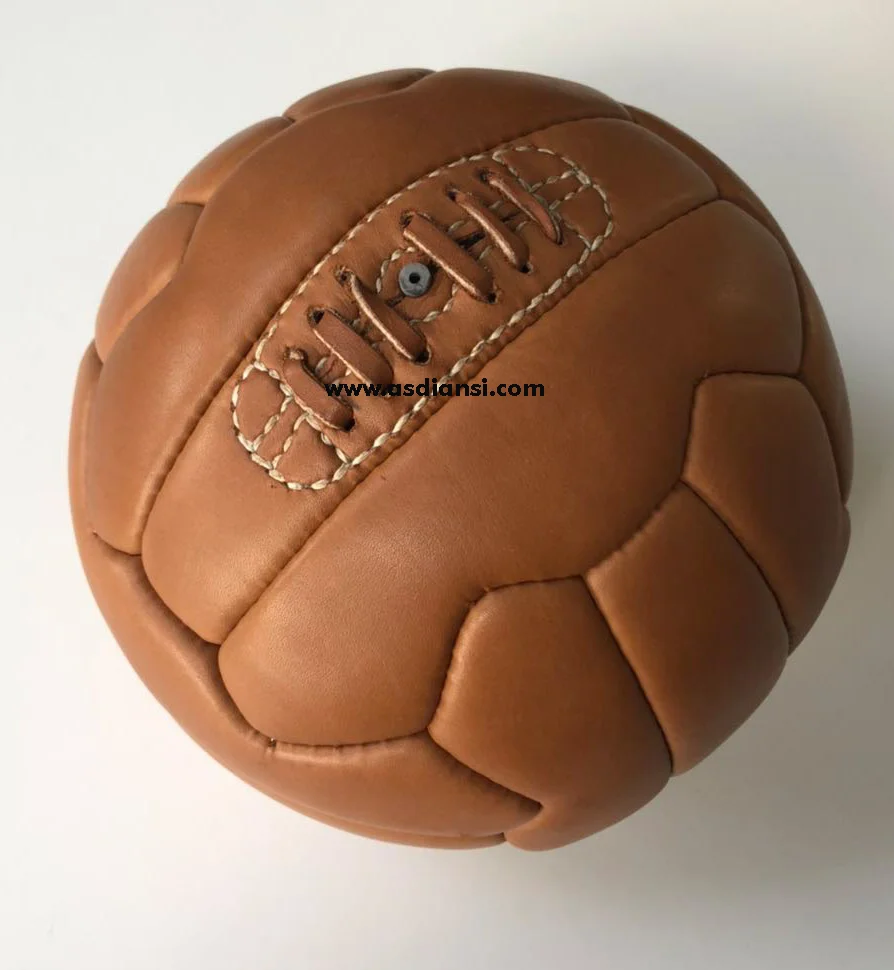 leather football Antique Leather Soccer Ball retro style balls Old school footballs rugby ball