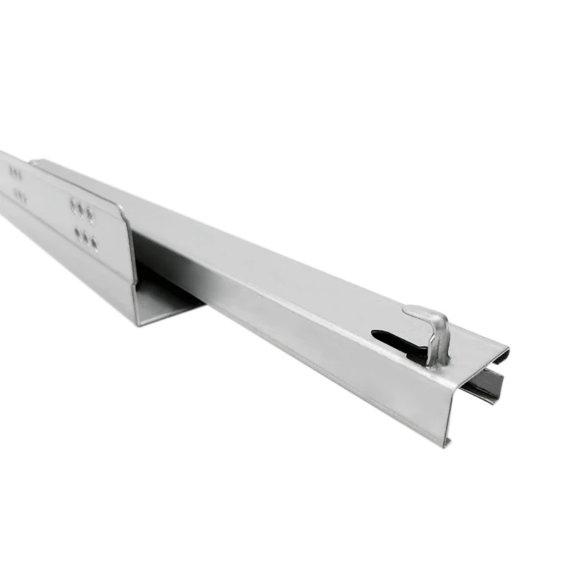 Сверхмощный телескопический канал для выдвижного ящика скрытая полная направляющая